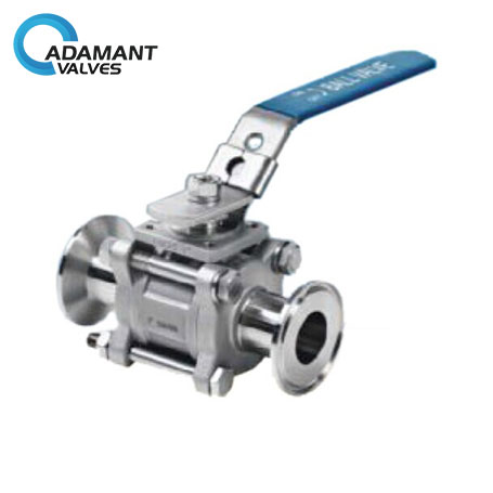 3/4" DN15 sanitary stainless steel ball valve,2 way 316 food grade valve 
