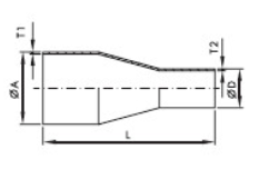 Automatic Tube Weld Concentric Reducer