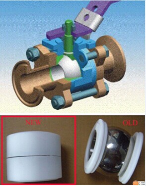 Encapsulated PTFE