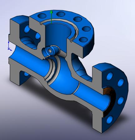 flanged sanitary butterfly valve