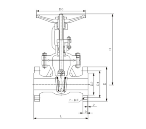 gate valve flange