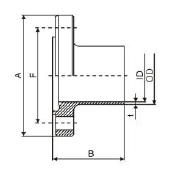 sanitary flange