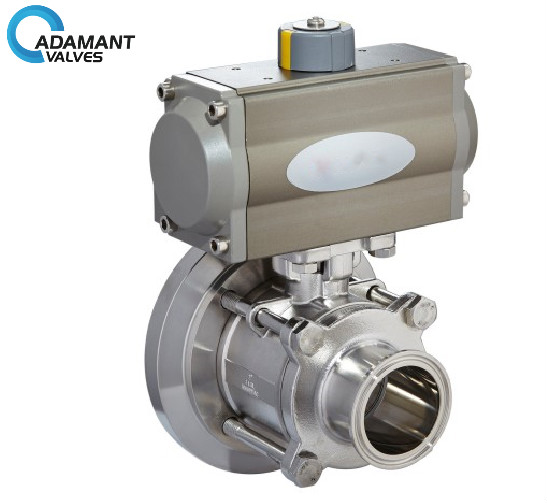 pneumatic tank bottom ball valve