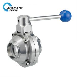 manual butterfly type ball valve