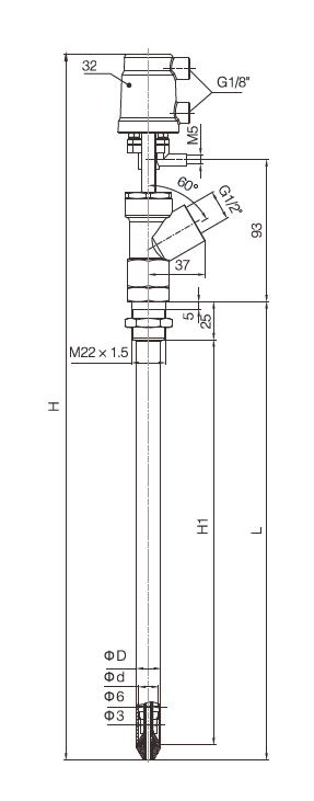 sanitary filling valve