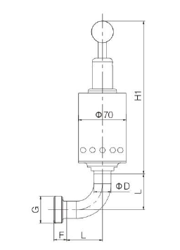 Safety exhaust valve