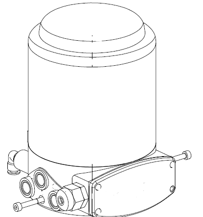 Sanitary 2-way Pneumatic Divert Seat Valve with Tri-Clamp End-3