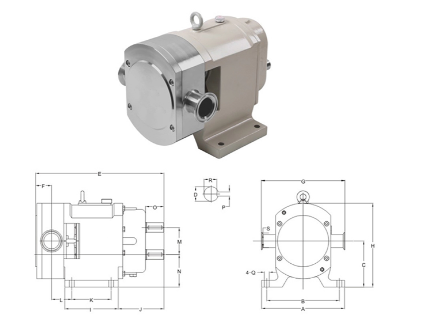 Sanitary Rotary Lobe Pumps