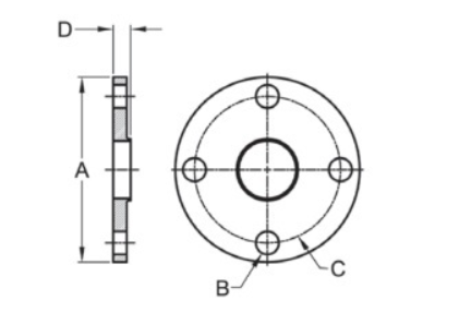 Sanitary Flange Weld Neck