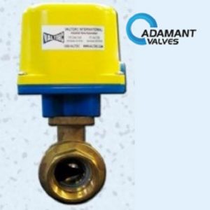 brass v port ball valve