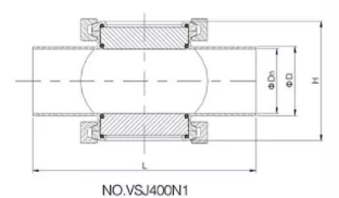 Sanitary Four-way Sight Glass