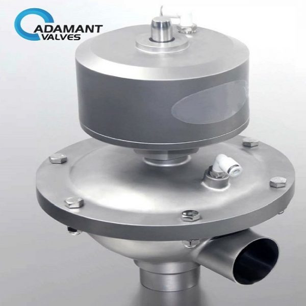 Sanitary Tri-Clamp Constant Pressure Valve with Superchanger Sanitary Tri-Clamp Constant Pressure Valve with Superchanger