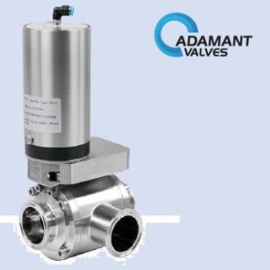 Pneumatic 3-WAY Butterfly Valves