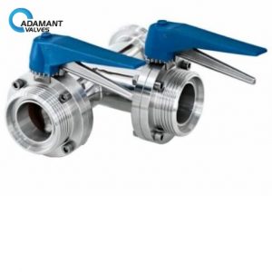 manual three way butterfly valves