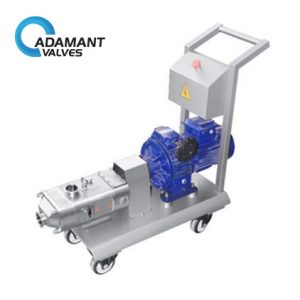 Twin Screw Pump with Mobile cart and control box