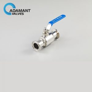 Manual Clamped Direct Way Ball Valve