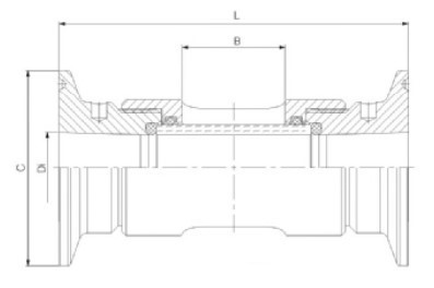 Sanitary Inline Sight Glass