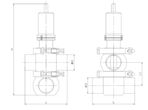 four way safety valve