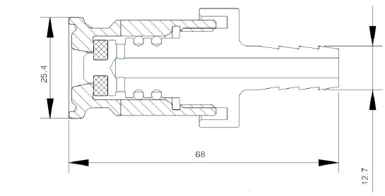 straight sampling valves