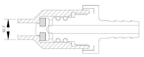 straight sampling valves