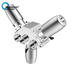 3-position 4-way Titanium Diaphragm Valve G0934.4