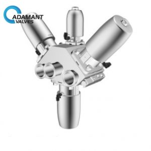 4-position 4-way Titanium Diaphragm Valve G0944.4