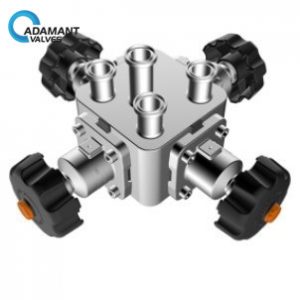4-position 5-way Titanium Diaphragm Valve G0945.1