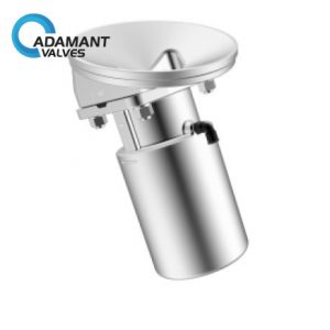 Pneumatic Tank Bottom Titanium Diaphragm Valve G04