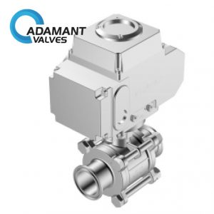 Sanitary Titanium 2-Way Electric Ball Valve