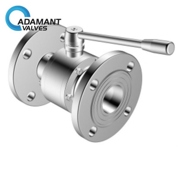 Sanitary Titanium Flanged Ball Valve