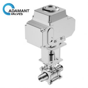 Sanitary Titanium High and Low Temperature Electric Ball Valve