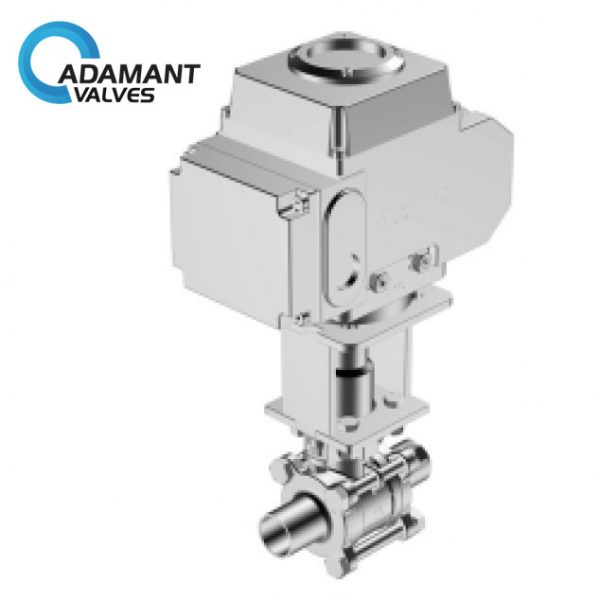Sanitary Titanium High and Low Temperature Electric Ball Valve