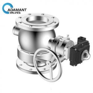 Sanitary Titanium Turbine Flange Valve