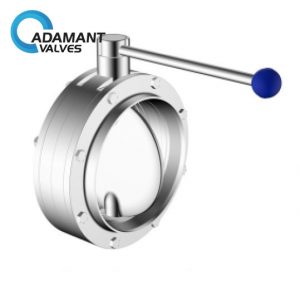 Sanitary Titanium 3pcs Butterfly Valve D04