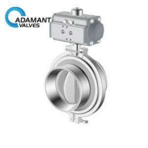 Sanitary Titanium Pneumatic 90° Star Type Valve D11.4