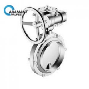 sanitary titanium turbine butterfly valve