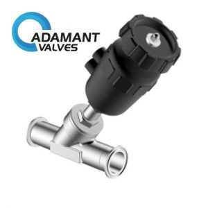 Sanitary Titanium Manual Pneumatic Angle Seat Valve J05