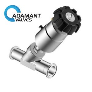 Sanitary Titanium Manual Pneumatic Angle Seat Valve J06