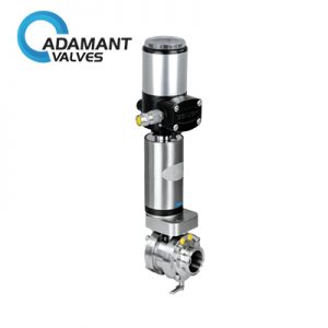 Mixing Proof Butterfly Valve With Flameproof Control Unit