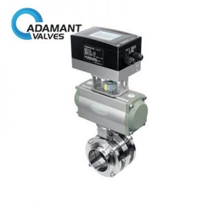 Pneumatic Butterfly Valve With Positioner