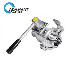 AV-2-S0440 Middle Clamp Non-Retention Ball Valve