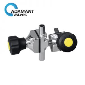 Mini Three-Way Diaphragm Valve