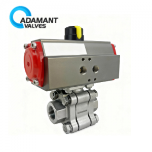 Air Actuated High Pressure Ball Valves - Scotch Yoke (1-1/4 NPT)