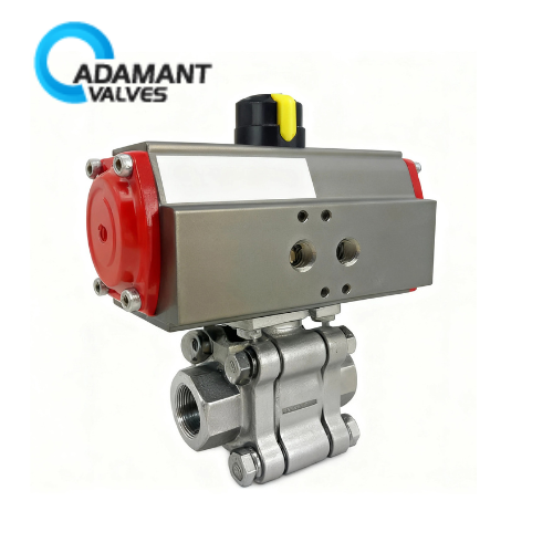 Air Actuated High Pressure Ball Valves Air Actuated High Pressure Ball Valves - Scotch Yoke (1-1/2 NPT)