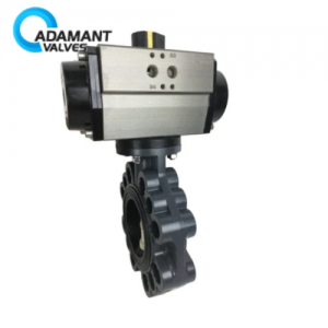Air Actuated PVC Butterfly Valves- Rack & Pinion (3 inches)