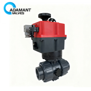Electric Actuated PVC Ball Valves 24 to 240 Volt (3/4 NPT)