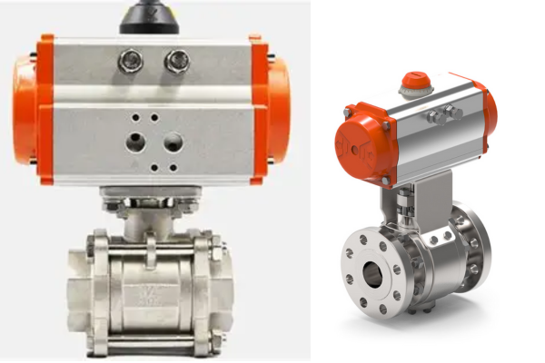 Structure of Pneumatic Ball Valves